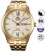 Orient Three Star - 3h -day/date - Gold - Bracelet FEM7P001W9 - Photo n°1