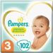 PAMPERS 102 Couches Premium Protection Taille 3 - Photo n°1