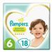 PAMPERS 18 Couches Premium Protection Taille 6 - Photo n°1