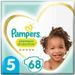 PAMPERS 34 Couches Premium Protection Taille 5 - Photo n°1