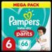 Pampers Baby-Dry Pants Couches-Culottes Taille 6, 66 Culottes - Photo n°1