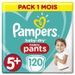 PAMPERS BABY-DRY PANTS Taille 5+ - 120 couches - Pack 1 mois - Photo n°1