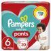 PAMPERS Baby-Dry Pants Taille 6 - 20 Couches-culottes - Photo n°1