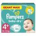 PAMPERS Baby-Dry Taille 4+ - 86 Couches - Photo n°1