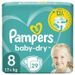 PAMPERS Baby-Dry Taille 8 - 29 Couches - Photo n°1