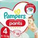 PAMPERS Premium Protection Pants Taille 4 - 18 Couches-culottes - Photo n°1