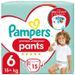 PAMPERS Premium Protection Pants Taille 6 - 15 Couches-culottes - Photo n°1