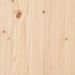 Panier à linge 44x44x76 cm bois massif de pin - Photo n°9