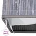 Panier à linge avec 2 sections bambou gris 72 L - Photo n°8