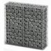 Panier de gabion avec couvercle Fil galvanisé 100 x 100 x 30 cm - Photo n°1