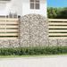 Panier de gabions arqué 150x30x180/200 cm Fer galvanisé - Photo n°1