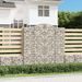 Panier de gabions arqué 200x30x200/220 cm Fer galvanisé - Photo n°1