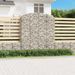 Panier de gabions arqué 200x30x220/240 cm Fer galvanisé - Photo n°1