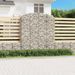 Panier de gabions arqué 200x50x220/240 cm Fer galvanisé - Photo n°1