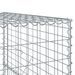 Panier gabion avec couvercle 1000x100x150 cm fer galvanisé - Photo n°6