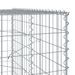 Panier gabion avec couvercle 1000x100x200 cm fer galvanisé - Photo n°6