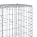 Panier gabion avec couvercle 1000x50x100 cm fer galvanisé - Photo n°6