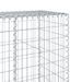 Panier gabion avec couvercle 1000x50x200 cm fer galvanisé - Photo n°6