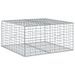 Panier gabion avec couvercle 100x100x50 cm fer galvanisé - Photo n°2