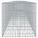 Panier gabion avec couvercle 1100x100x100 cm fer galvanisé - Photo n°4