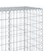 Panier gabion avec couvercle 1100x50x200 cm fer galvanisé - Photo n°6