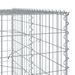 Panier gabion avec couvercle 1150x100x200 cm fer galvanisé - Photo n°6