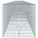 Panier gabion avec couvercle 1200x100x100 cm fer galvanisé - Photo n°4