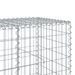 Panier gabion avec couvercle 1200x100x100 cm fer galvanisé - Photo n°6