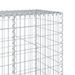 Panier gabion avec couvercle 1200x50x200 cm fer galvanisé - Photo n°6