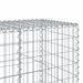 Panier gabion avec couvercle 350x100x100 cm fer galvanisé - Photo n°6