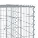 Panier gabion avec couvercle 400x100x200 cm fer galvanisé - Photo n°6