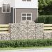 Paniers à gabions arqués 10 pcs 200x50x120/140 cm Fer galvanisé - Photo n°1