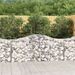 Paniers à gabions arqués 10 pcs 200x50x80/100 cm Fer galvanisé - Photo n°1