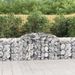 Paniers à gabions arqués 10 pcs 300x50x80/100 cm fer galvanisé - Photo n°1