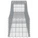 Paniers à gabions arqués 10 pcs 400x50x40/60 cm Fer galvanisé - Photo n°5