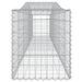 Paniers à gabions arqués 10 pcs 400x50x60/80 cm Fer galvanisé - Photo n°5