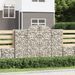 Paniers à gabions arqués 11 pcs 200x30x140/160 cm Fer galvanisé - Photo n°1