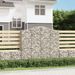 Paniers à gabions arqués 11 pcs 200x30x180/200 cm Fer galvanisé - Photo n°1