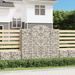 Paniers à gabions arqués 11 pcs 200x30x180/200 cm Fer galvanisé - Photo n°1