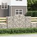 Paniers à gabions arqués 11 pcs 200x50x120/140 cm Fer galvanisé - Photo n°1