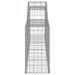 Paniers à gabions arqués 11 pcs 300x30x60/80 cm Fer galvanisé - Photo n°5