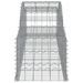 Paniers à gabions arqués 11 pcs 300x50x40/60 cm fer galvanisé - Photo n°5