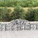 Paniers à gabions arqués 11 pcs 300x50x60/80 cm fer galvanisé - Photo n°1