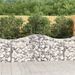 Paniers à gabions arqués 13 pcs 200x50x80/100 cm Fer galvanisé - Photo n°1