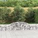 Paniers à gabions arqués 13 pcs 300x30x40/60 cm fer galvanisé - Photo n°1