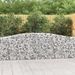 Paniers à gabions arqués 15 pcs 400x30x80/100 cm Fer galvanisé - Photo n°1