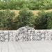 Paniers à gabions arqués 20 pcs 200x30x60/80 cm Fer galvanisé - Photo n°1