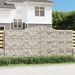 Paniers à gabions arqués 3 pcs 400x50x180/200 cm Fer galvanisé - Photo n°1