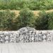 Paniers à gabions arqués 40 pcs 200x50x60/80 cm fer galvanisé - Photo n°1