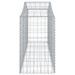 Paniers à gabions arqués 50 pcs 200x50x80/100 cm Fer galvanisé - Photo n°5